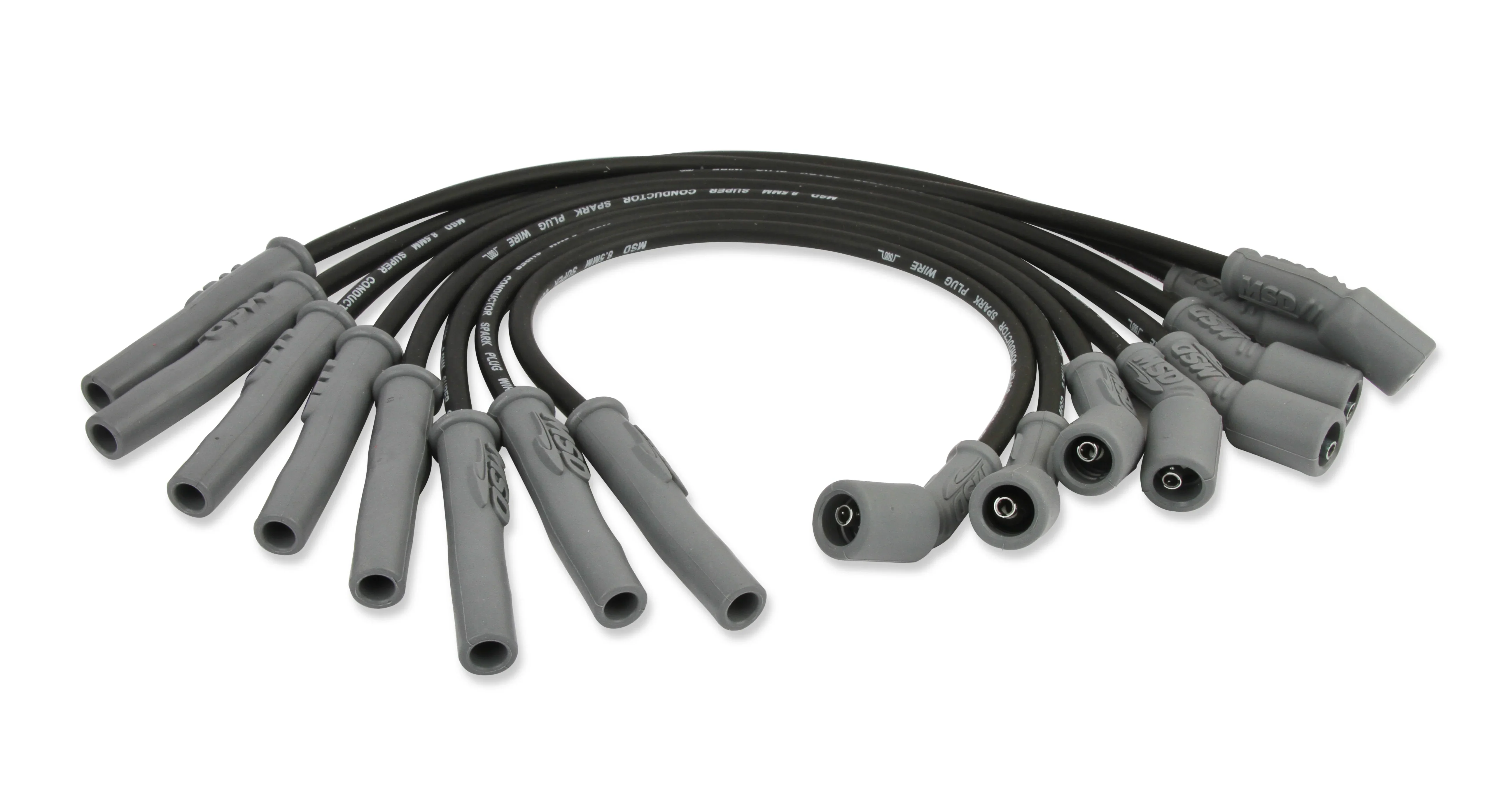 MSD 31633 8.5mm Plug Wire Set Ford Raptor 10-14 6.2L Black - Image 2