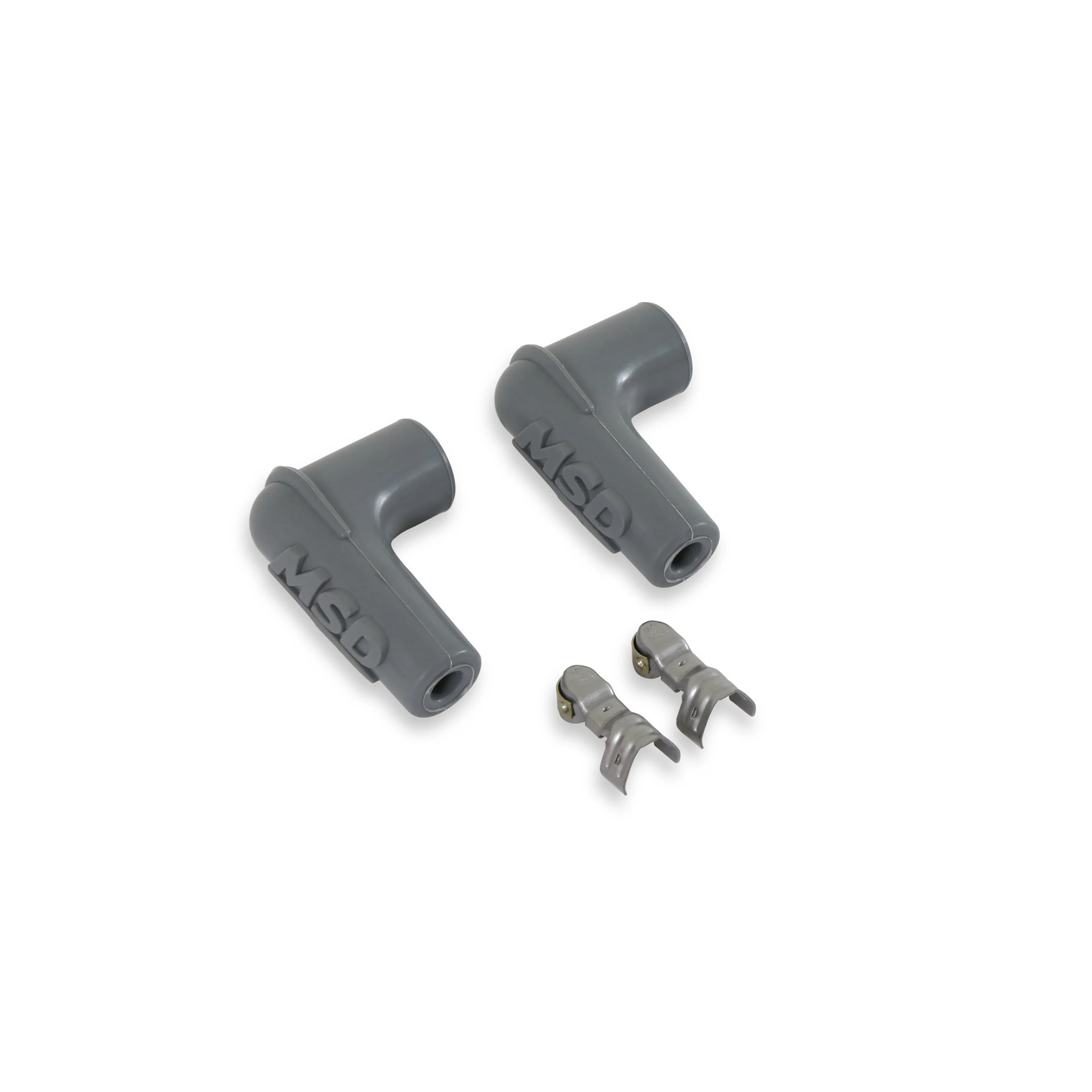 MSD 3311 90-Degree Spark Plug Boot and Terminal Set