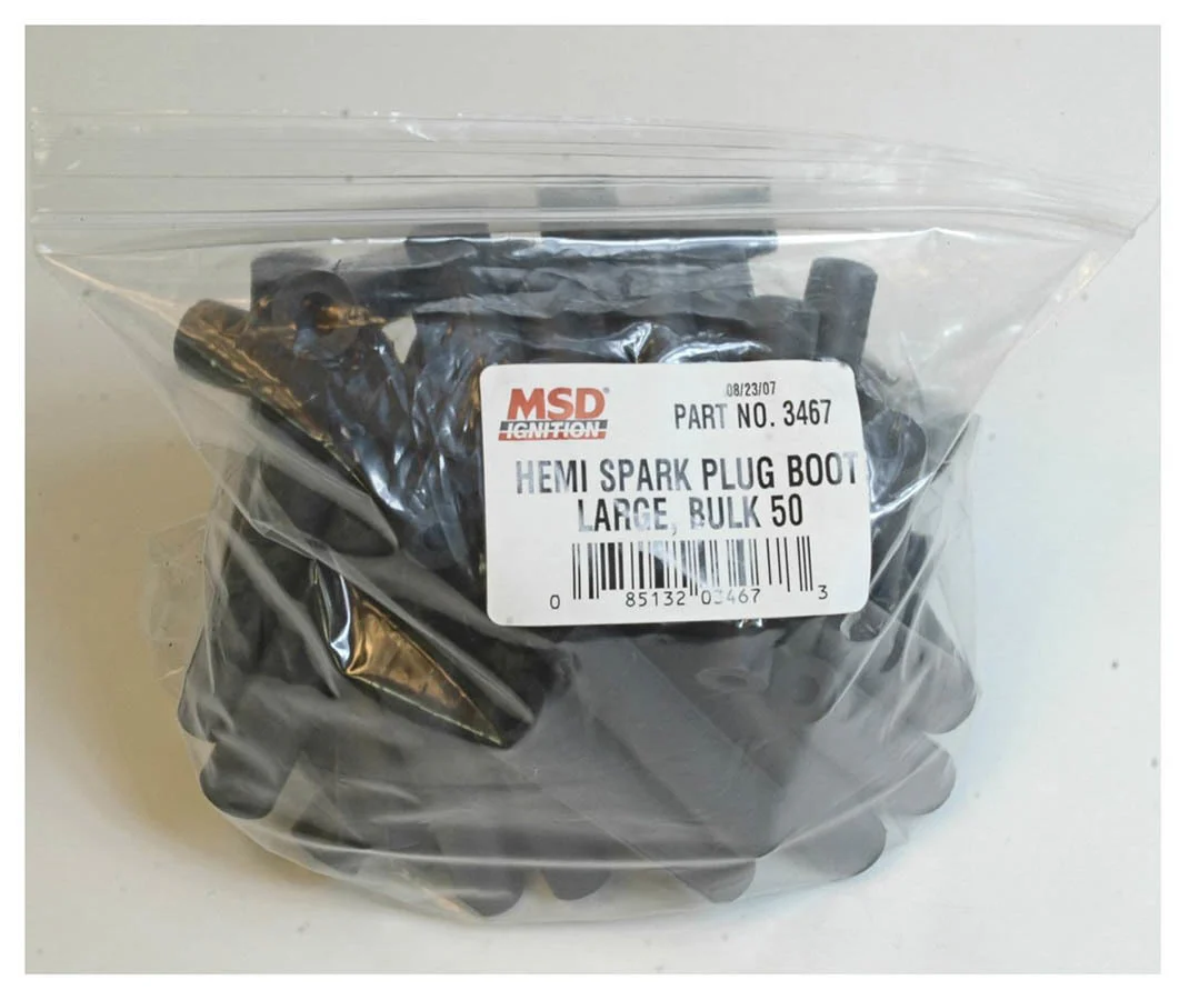 MSD 3467 Hemi Spark Plug Tube Boots 50pk
