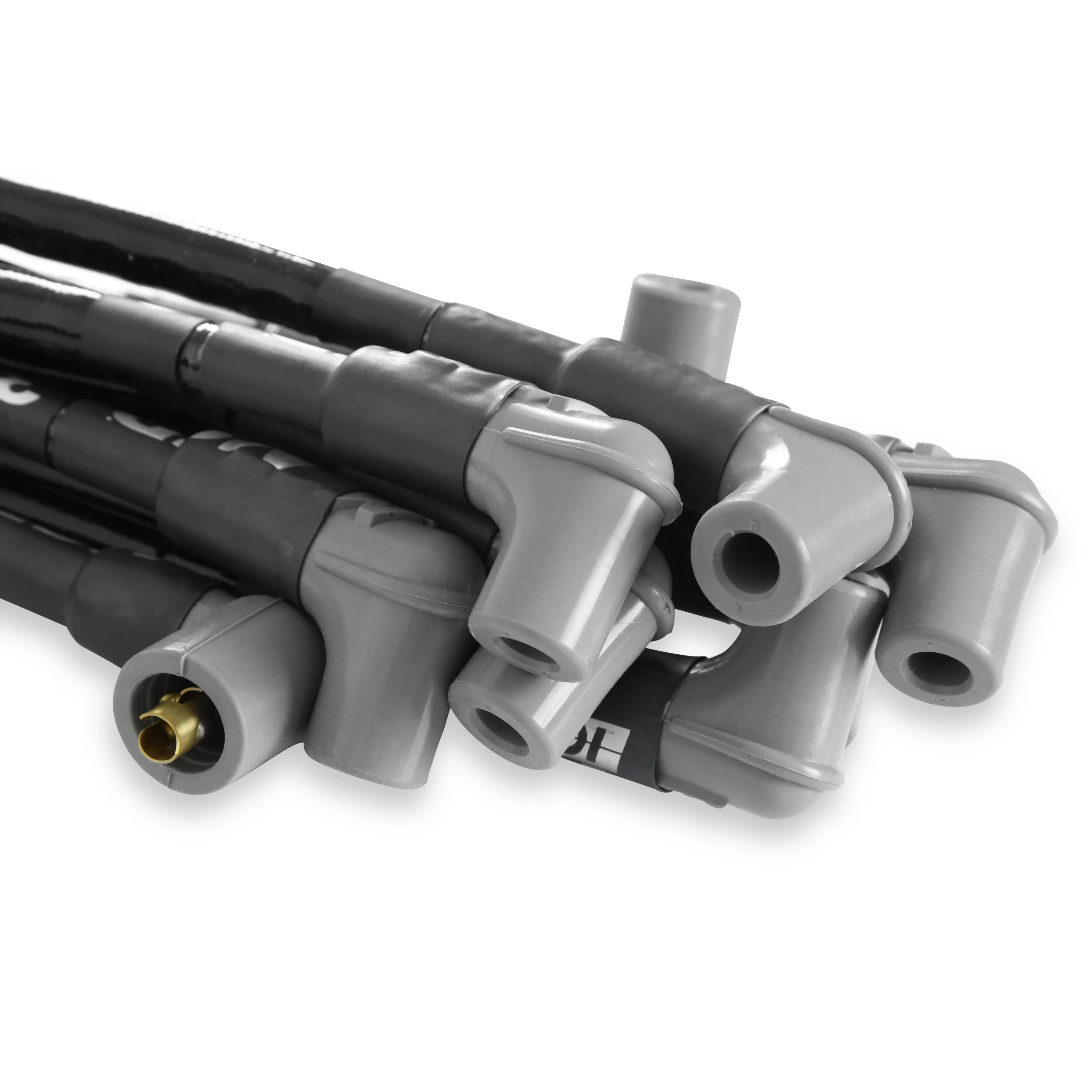 MSD 35591 Spark Plug Wire Set - SBC 8.5mm Sleeved Black - Image 5