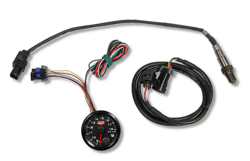 MSD 4650 2-1/16 Air/Fuel Wideband O2 Gauge Kit Standalone