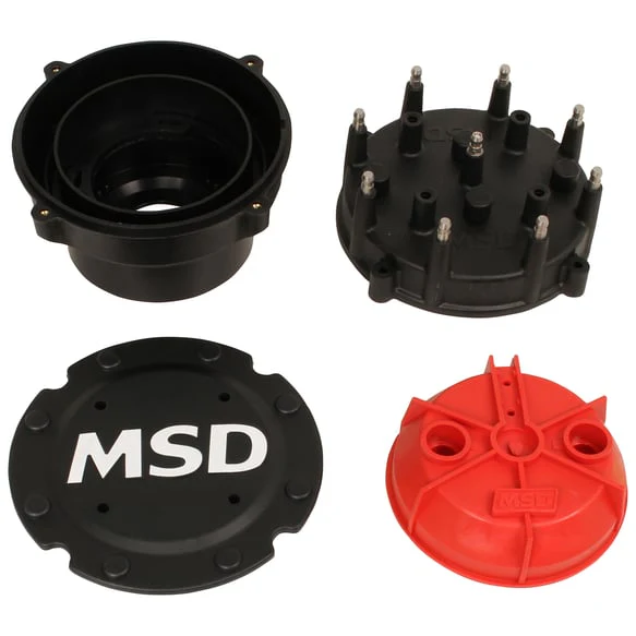MSD 74553 Pro-Cap For MSD Pro-Mag Distributor - Black - Image 2