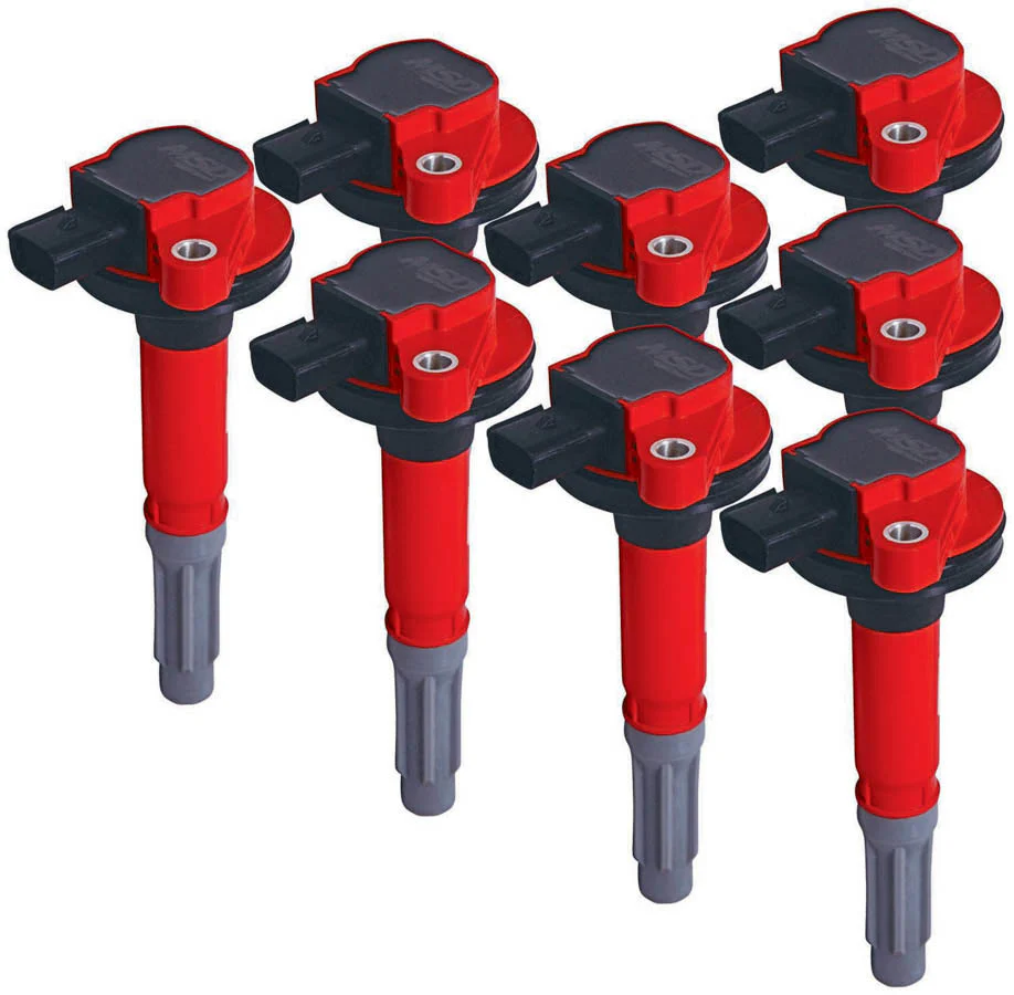 MSD 82488 Blaster Coil-On-Plug Ignition Coil Set 2011-2016 Ford 5.0L Coyote