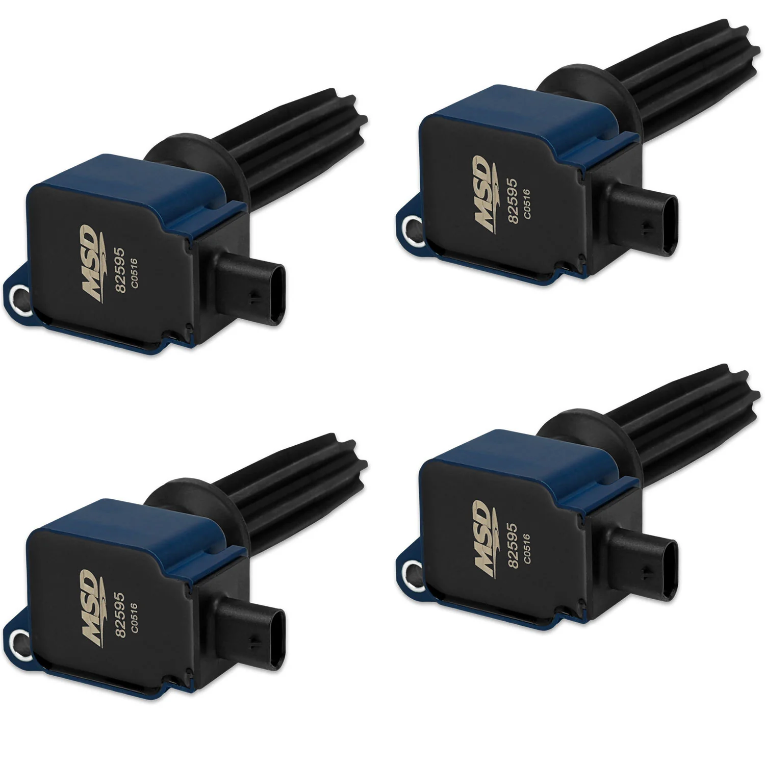 MSD 825945 Coil 4pk Ford Eco-Boost 2.0L/2.3L Blue