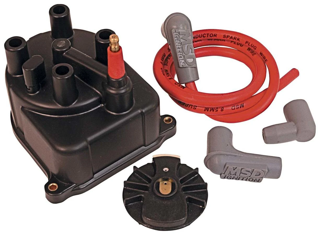 MSD 82923 Cap & Rotor Kit - 92-01 Honda Civic/CRX 1.5/1.6L