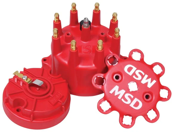 MSD 84315 Distributor Cap and Rotor Kit for MSD Small Diameter Distributors