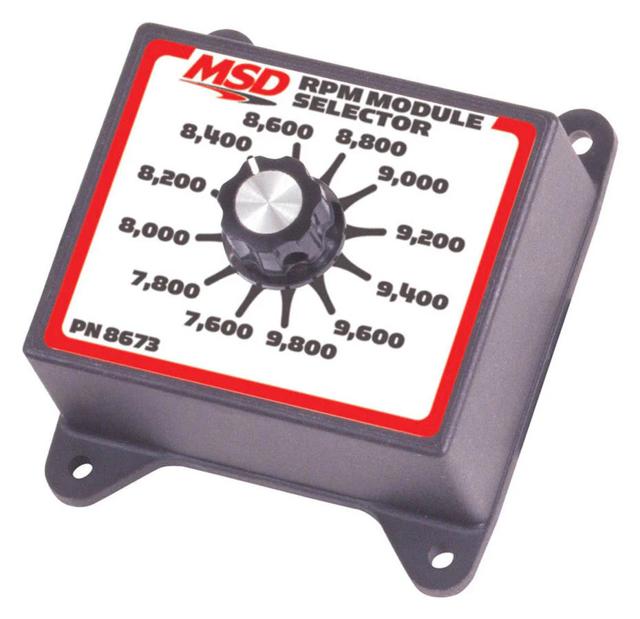 MSD 8673 RPM Module Selector 7600-9800