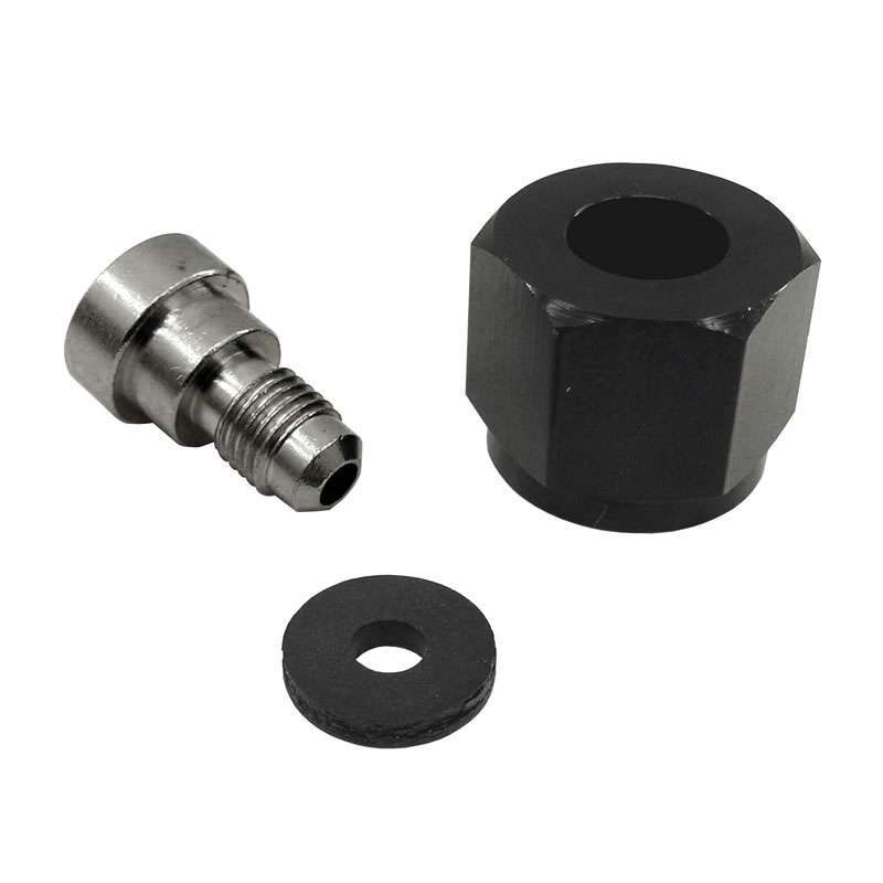 Nitrous Express 11713 4an Bottle Nipple & Nut For CO2 Valve