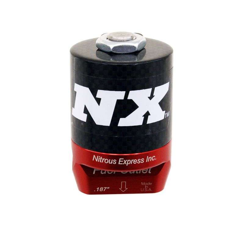 Nitrous Express 15201L Lightning Stage 6 Gas Solenoid- .187in Orific