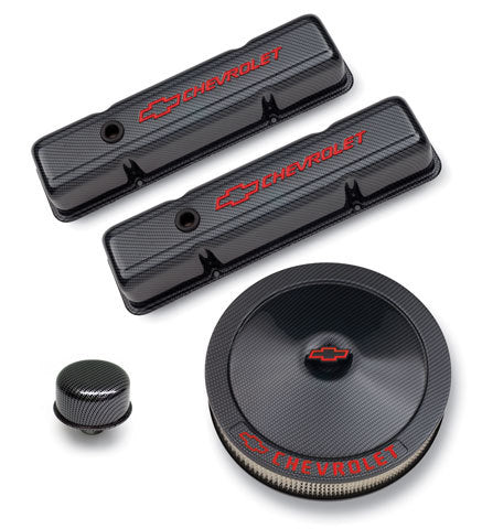 Proform 141-710 SBC Carbon Style Engine Dress-Up Kit