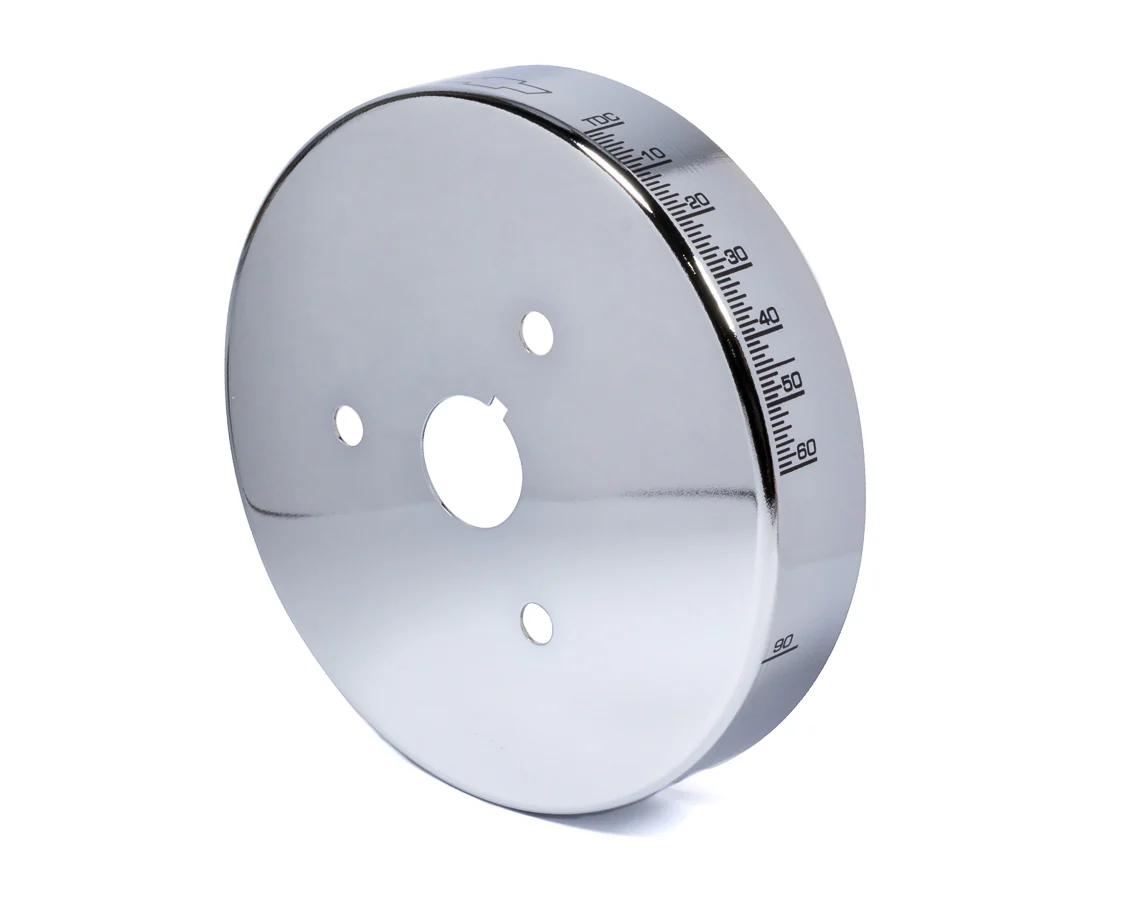 Proform 141-725 SBC 6 3/4in Balancer Cover Chrome