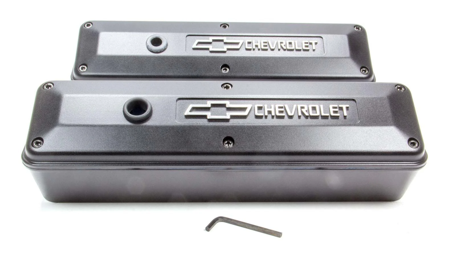 Proform 141-914 SBC 2pc Valve Covers Black
