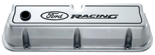 Ford Racing 302-001 Ford Racing Aluminum Valve Covers Polished