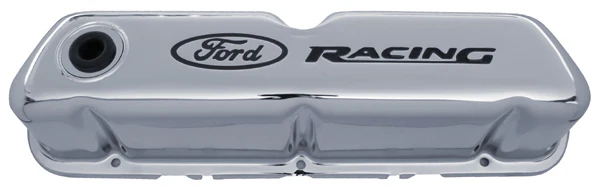 Ford Racing 302-071 Ford Racing Steel Valve Covers Chrome