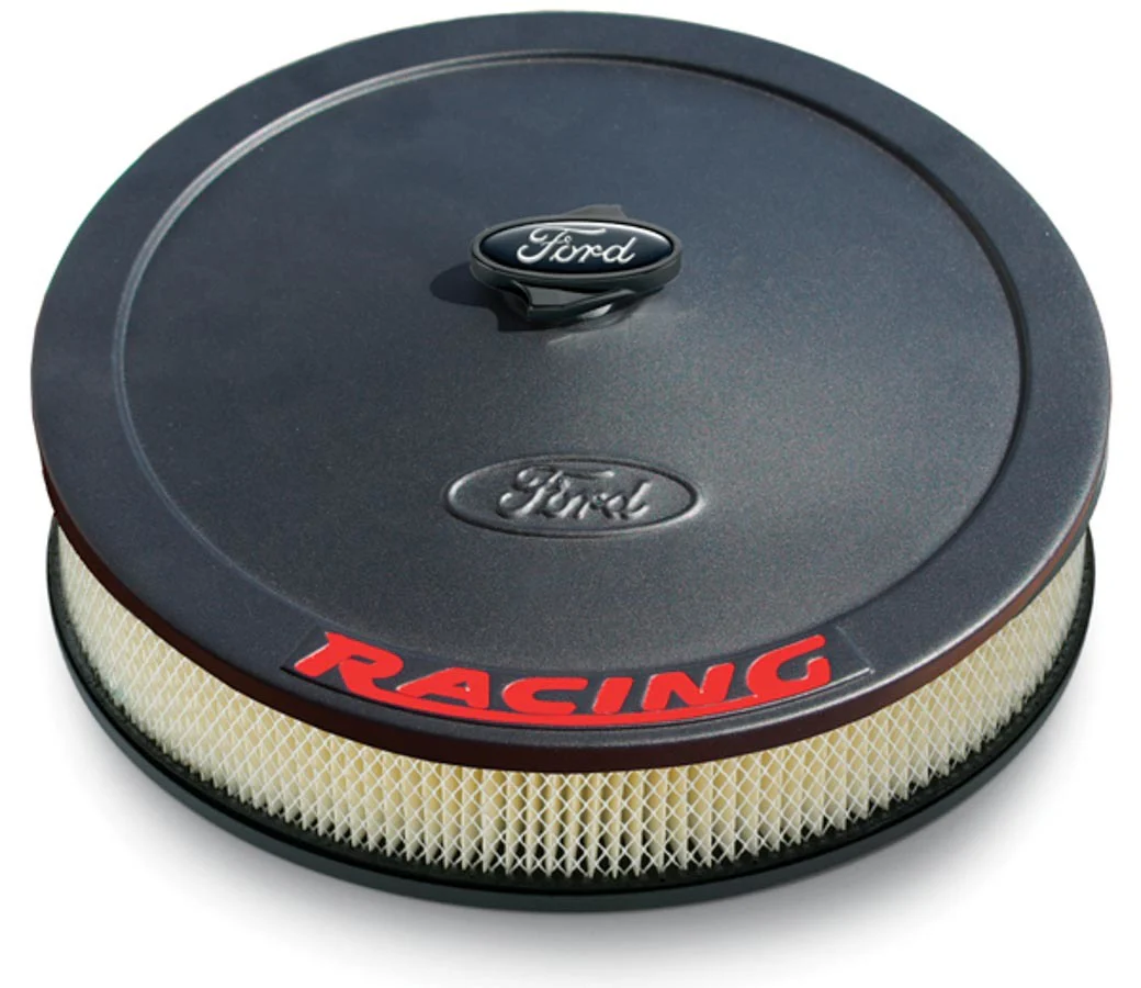 Ford Racing 302-352 Ford Racing Air Cleaner Kit Black Crinkle