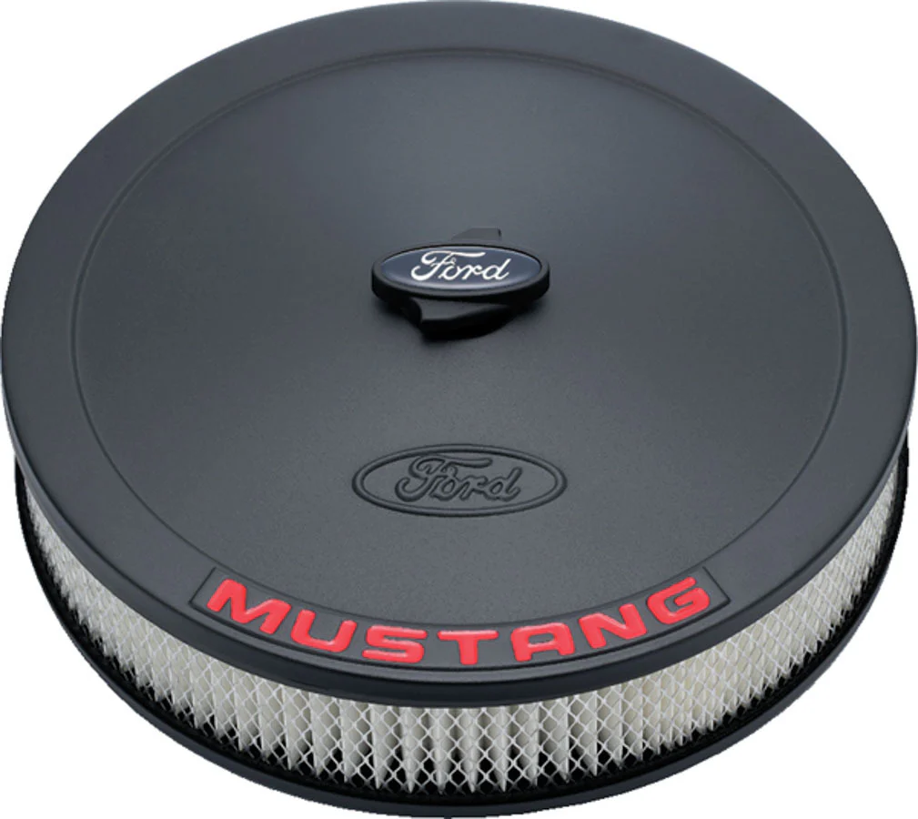 Ford Racing 302-362 Ford Mustang Air Cleaner Kit Black Crinkle