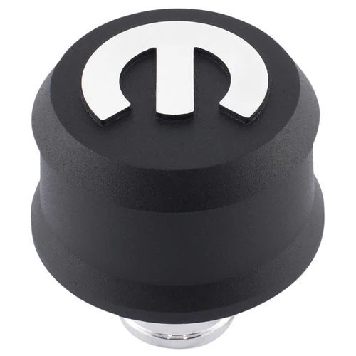 Proform 440-440 Valve Cover Breather, Push-In, 1.220 in., Aluminum, Black Crinkle, Each