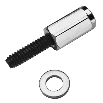 Proform 66650 Valve Cover Studs, 1/4 in.-20 x 1.000 in., Aluminum, Chrome, Set of 4