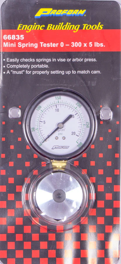 Proform 66835 Mini Valve Spring Tester - 0-300lbs.