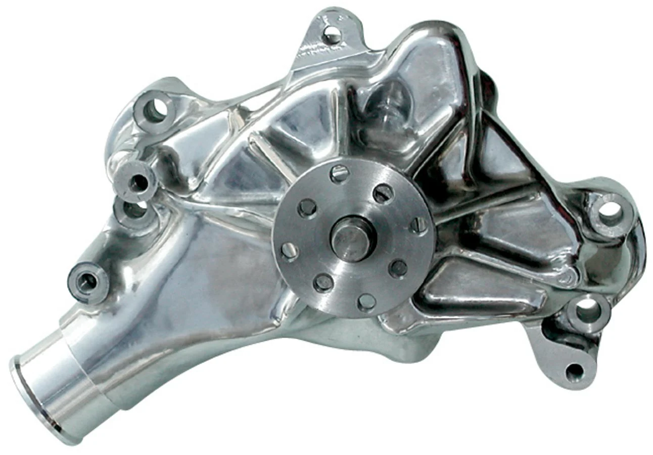 Proform 67264 SBC Aluminum Water Pump - Polished- Long