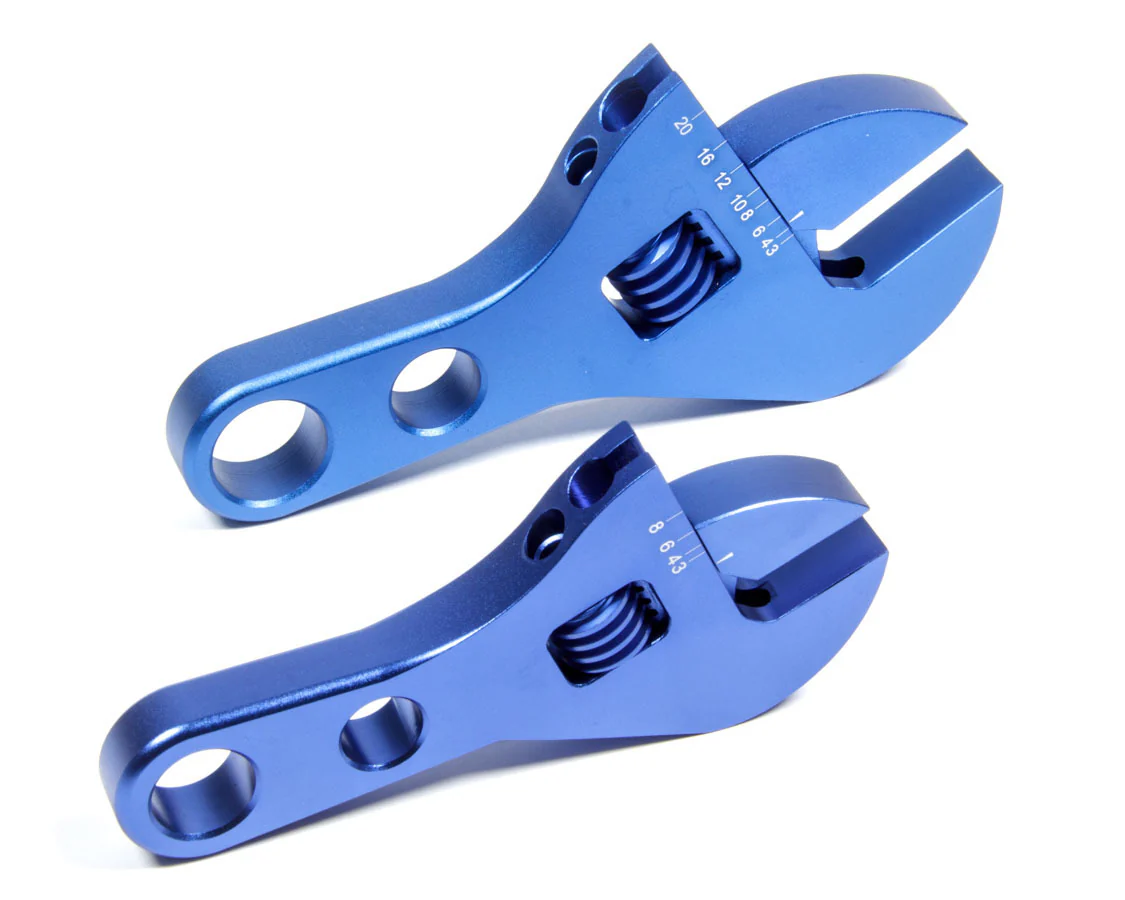 Proform 67722 Stubby Aluminum Adj. AN Wrench Set -3an to -20an