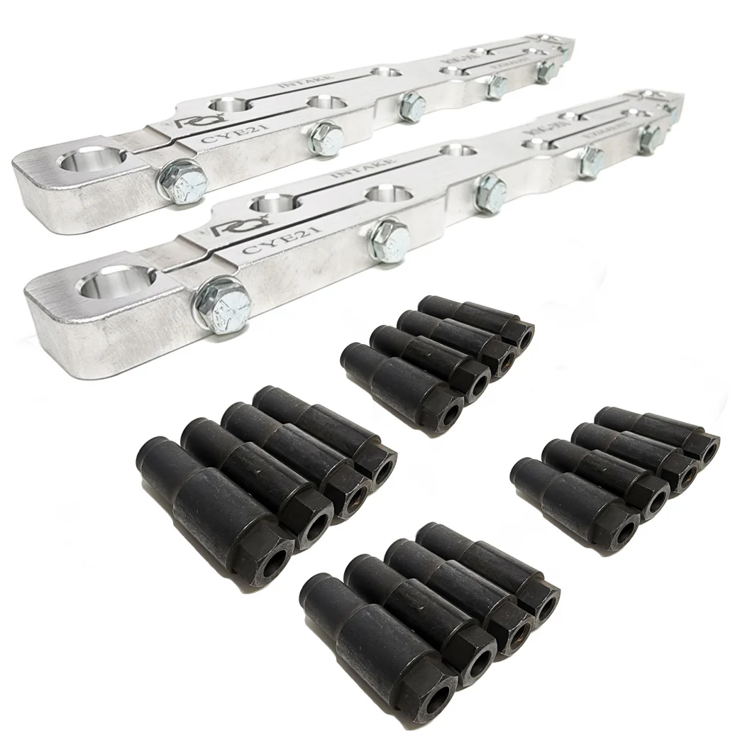 PRW Power 1535100 Billet Rocker Arm Stud Girdles Ford 351C OEM / Aftermarket Heads 7/16