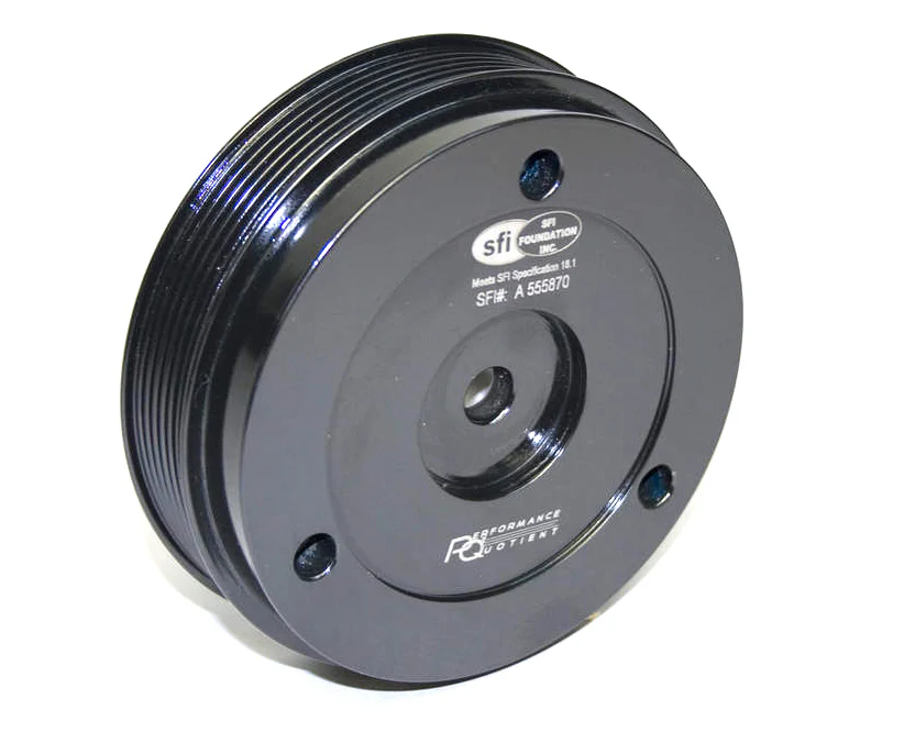PRW Power 2510900 Elite Series SFI-Rated 5.433 Fluidgel Racing Damper BMW Mini Cooper Tritec 1.6L
