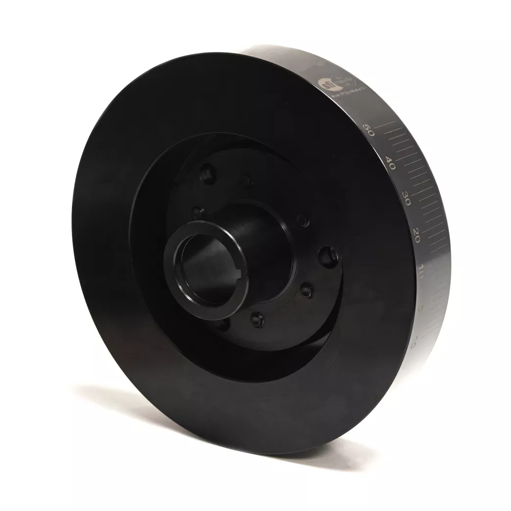 PRW Power 2528300 Elite Series SFI-Rated 7.250 Fluidgel Racing Damper SBC 262-350
