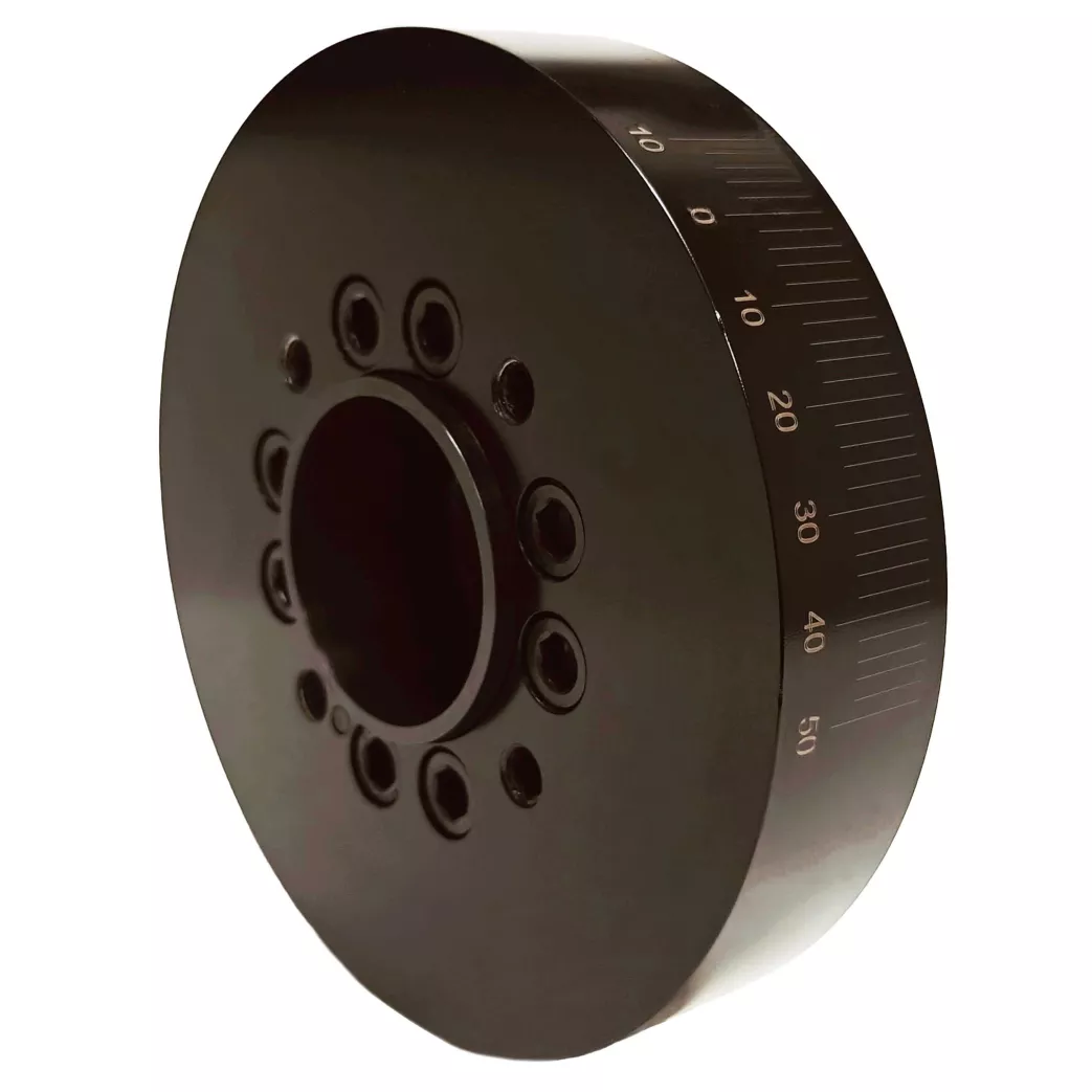 PRW Power 2530201 Elite Series SFI-Rated 6.54 Fluidgel Racing Damper Ford 289-351W 351C, External Balance