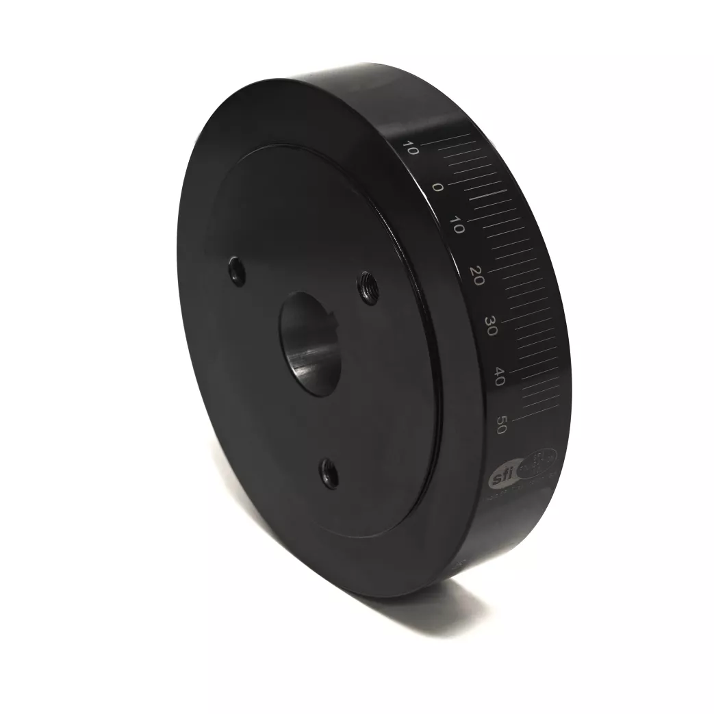 PRW Power 2535001 Elite Series SFI-Rated 6.250 Fluidgel Racing Damper SBC 262-350 and W-Series 348-409
