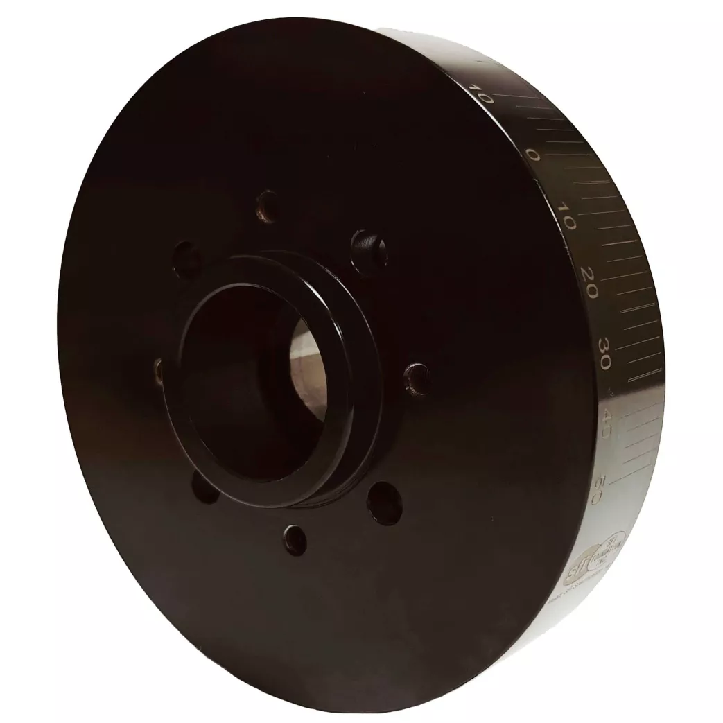 PRW Power 2545501 Elite Series SFI-Rated 6.625 Fluidgel Racing Damper Pontiac 326-455