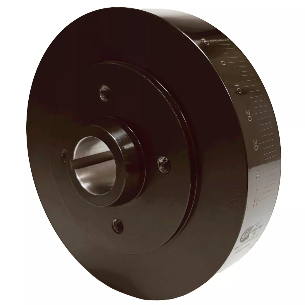 PRW Power 2546001 Elite Series SFI-Rated 7.25 Fluidgel Racing Damper Ford FE 332-428, 429-460
