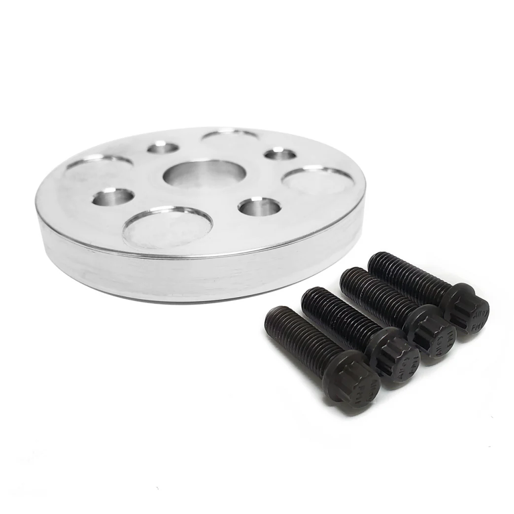 PRW Power 2636400 Pro Series Water Pump Supercharger Girdle GM LS Gen III/IV, Silver