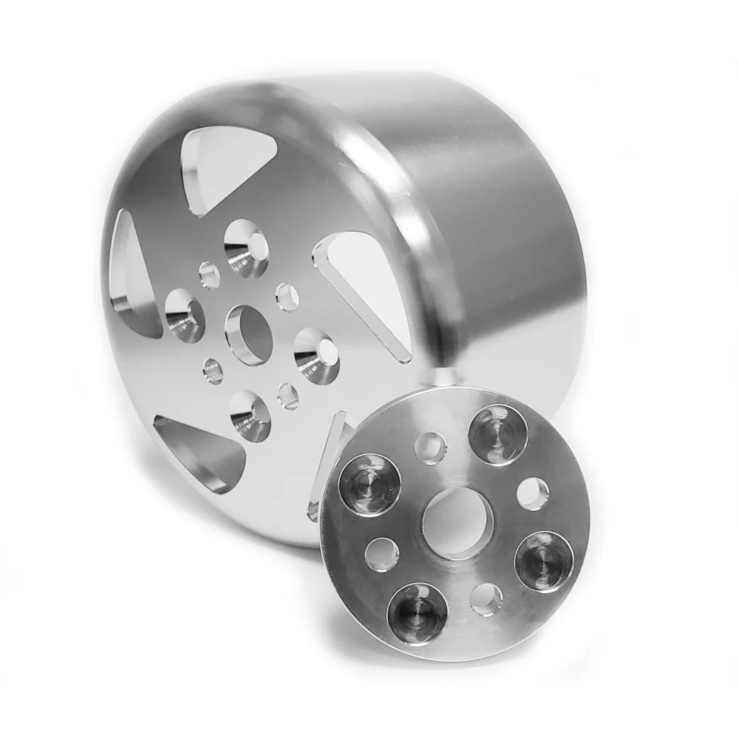 PRW Power 2636413 Pro Series Water Pump Pulley Supercharger Girdle GM LS Gen III/IV, Silver