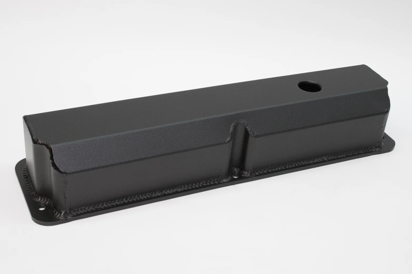 PRW Power 4039007 Aluminum Fabricated Valve Covers Ford FE 352-428, Black