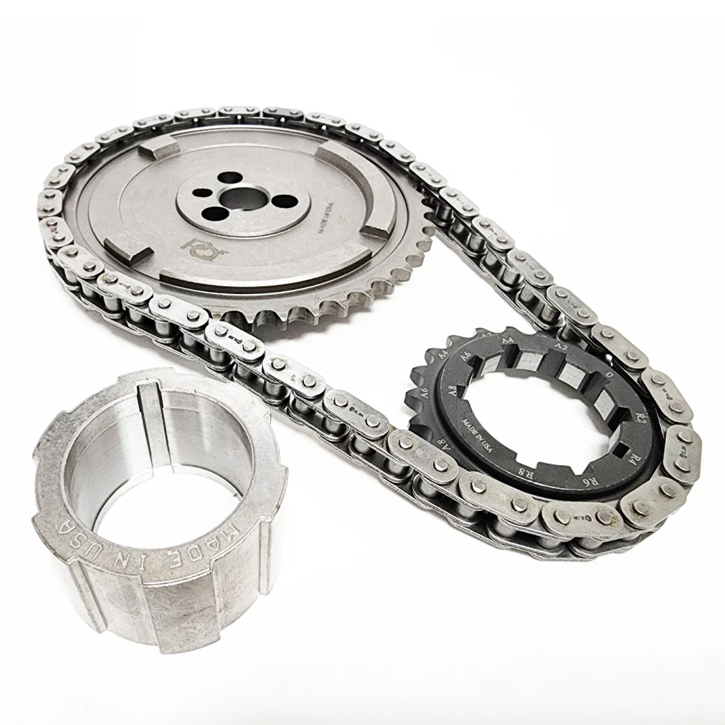 PRW Power 5036412 Single Roller Timing Chain Set GM LS3 Gen III/IV 6.0L-6.2L 3-Bolt
