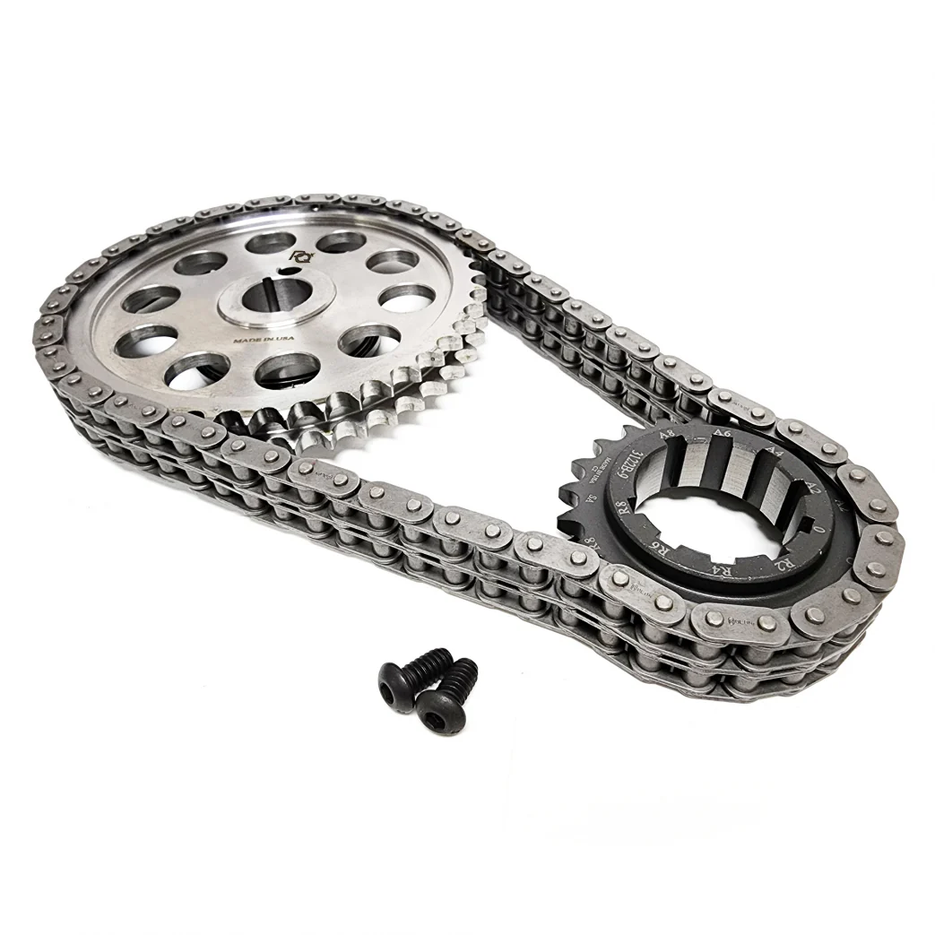 PRW Power 5046021 Double Roller Timing Chain Set Big Block Ford 429-460