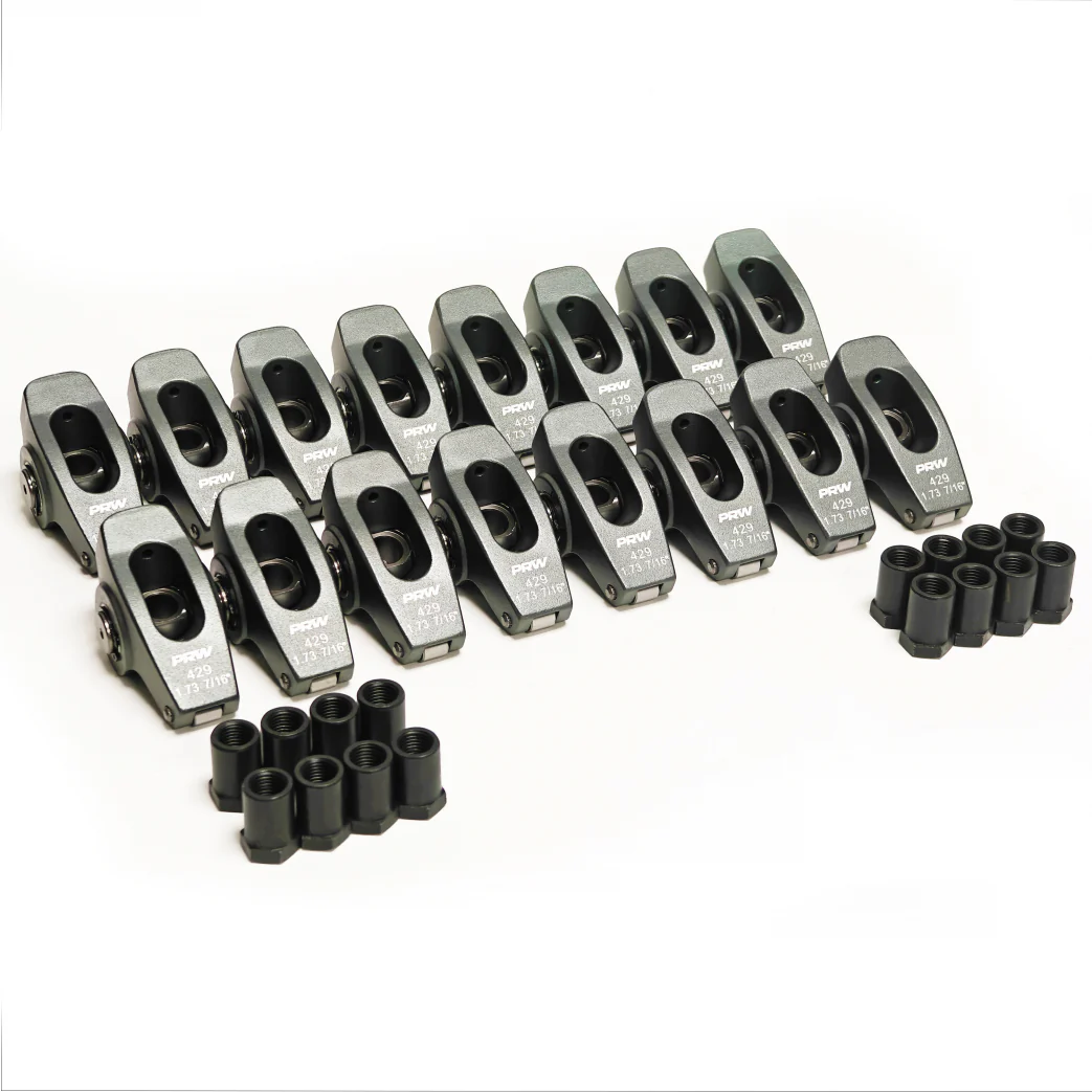 PRW Power 6542902 Pro Series Billet Ford 351C-M/400/429/460 Rocker Arms 1.73 Ratio 7/16 Stud