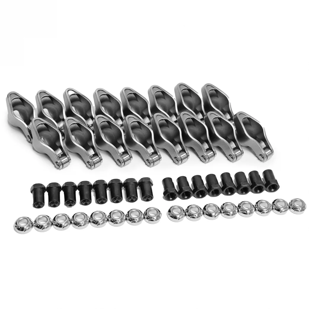 PRW Power 68350716 Sportsman Steel SBC Roller Tip Rocker Arms 1.6 Ratio 7/16 Stud