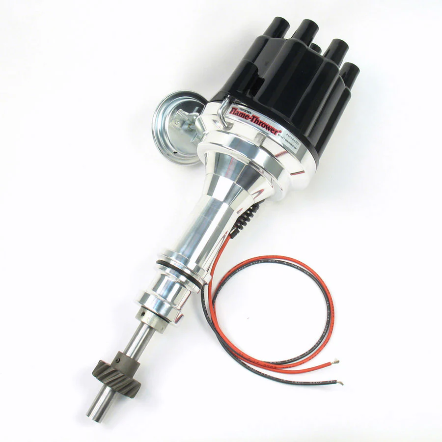 Pertronix D132700 BBF Billet Distributor W/Black Cap - 351C