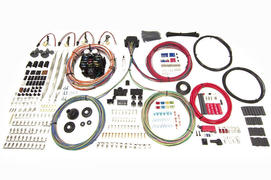 Painless Wiring 10405 23 Circuit Harness - Pro Series Truck GM Key