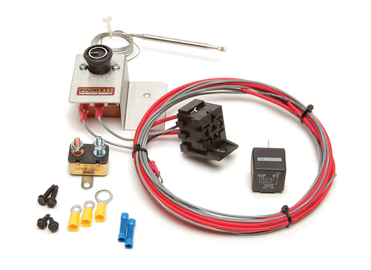 Painless Wiring 30104 Adjustable Fan Thermo. w/Relay