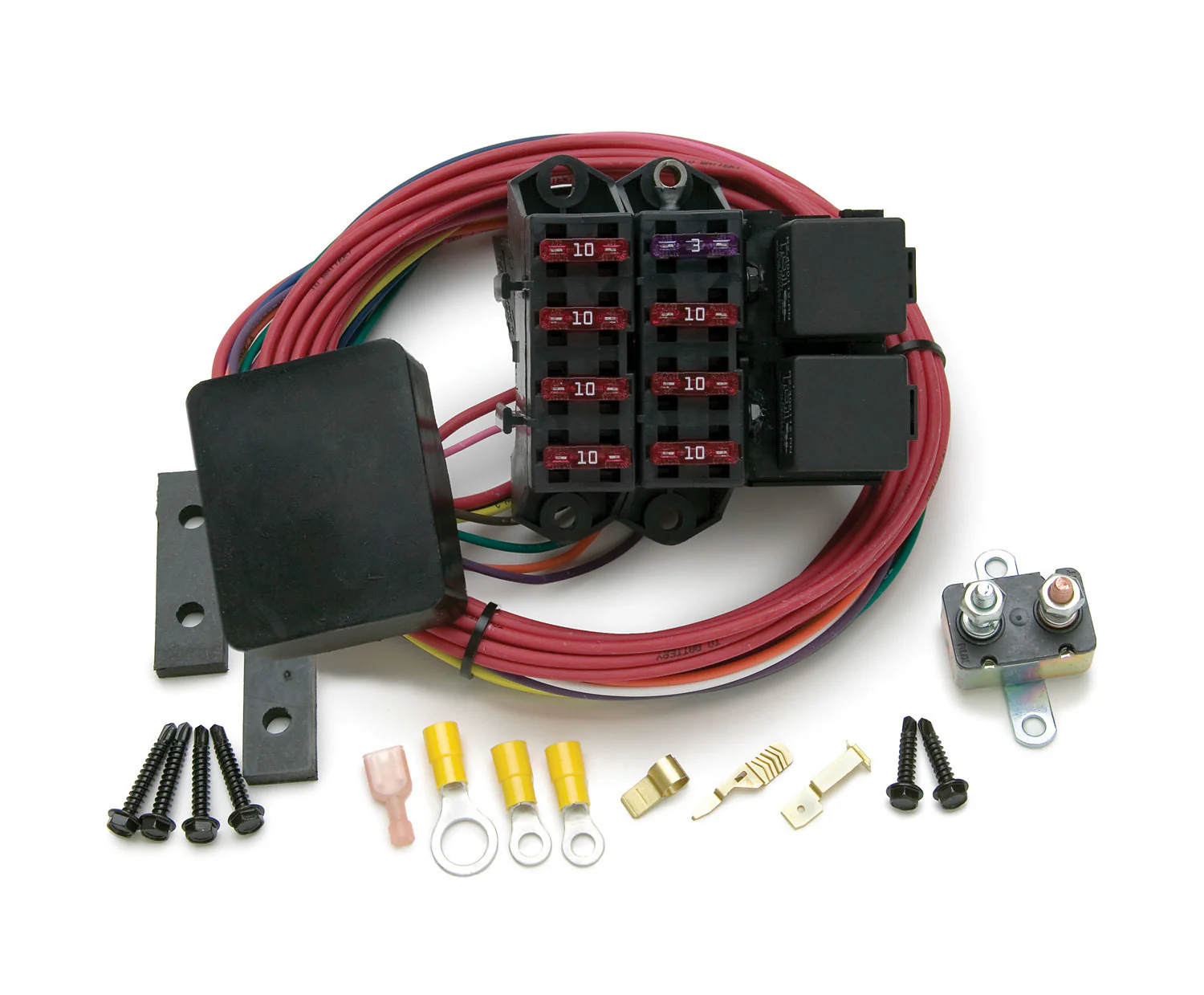 Painless Wiring 70217 7 Circuit Fuse Block Weather Resistant