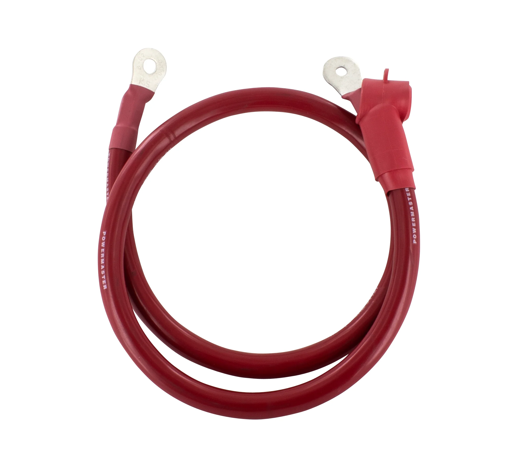 Powermaster 1-503-130 Alternator Charge Wire 0-Gauge 3 Foot 1/4 and 5/16 Eyelets
