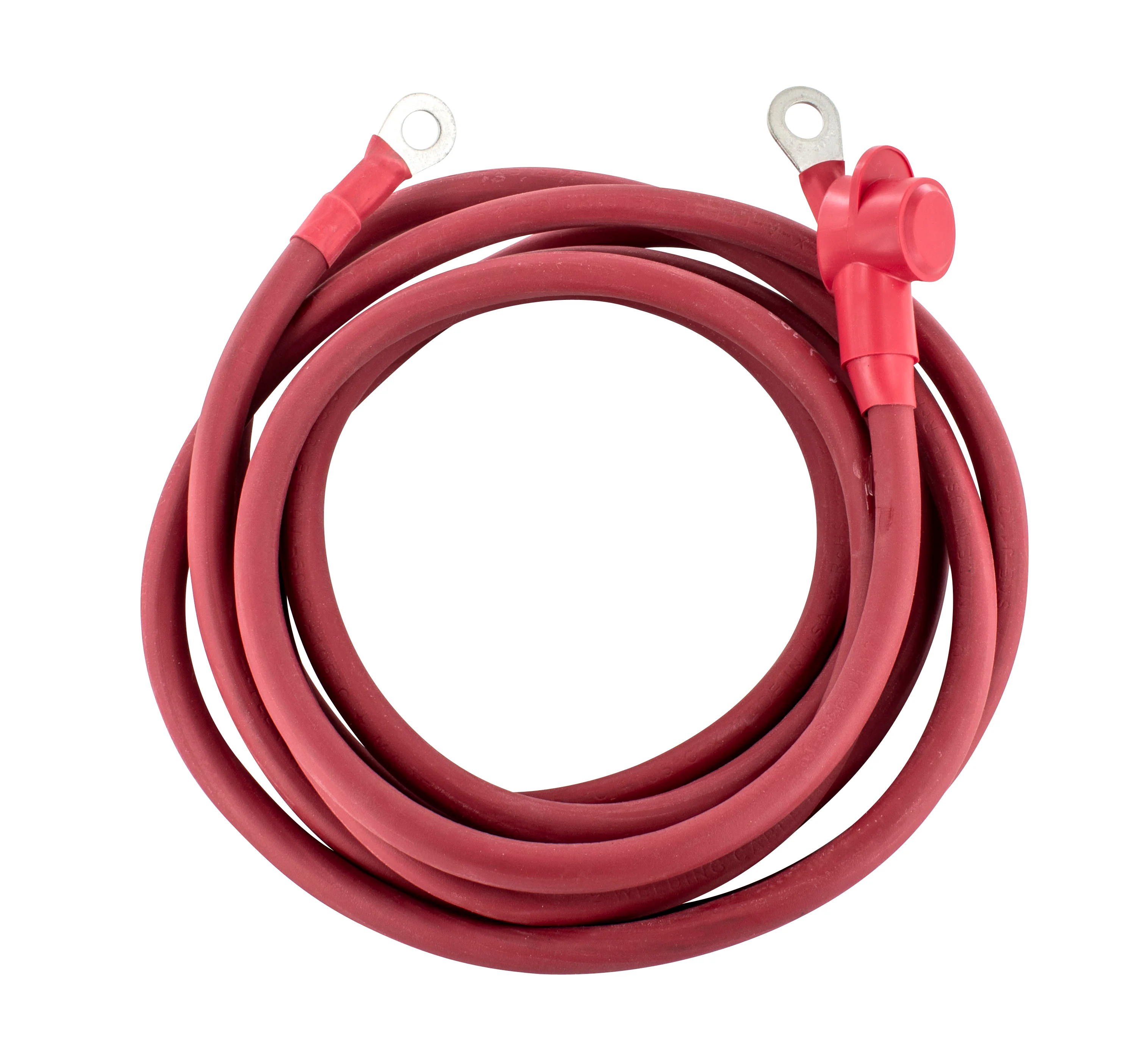Powermaster 1-5410 Alternator Charge Wire 4-Gauge 10 Foot with 5/16 Eyelets