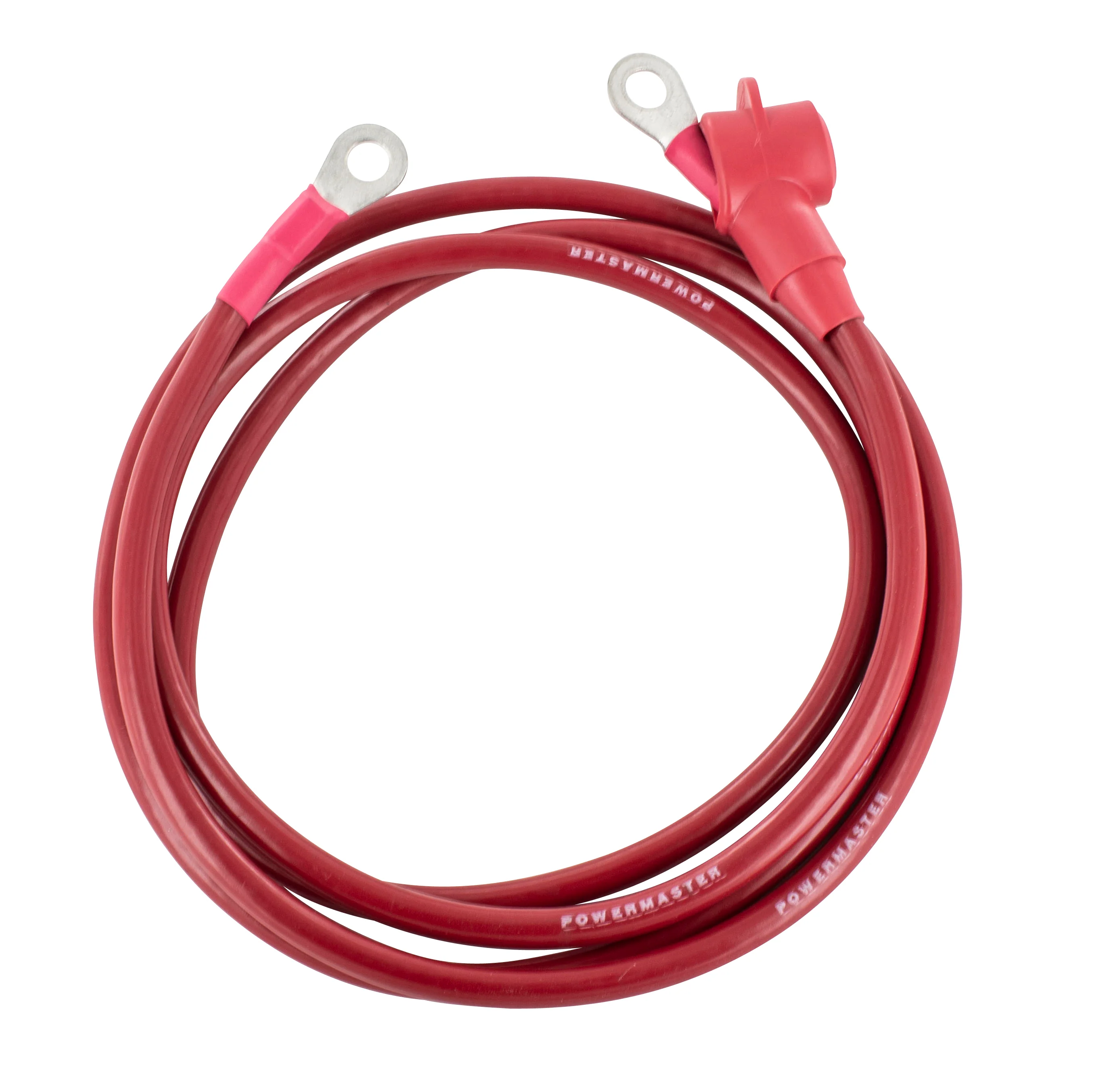 Powermaster 1-566 Alternator Charge Wire 6-Gauge 6 Foot with 5/16 Eyelets