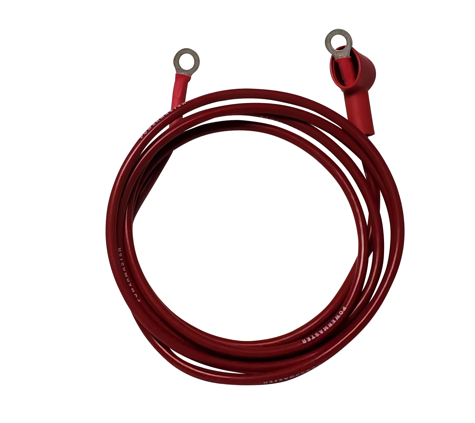 Powermaster 1-587 Alternator Charge Wire 8-Gauge 7 Foot with 5/16 Eyelets