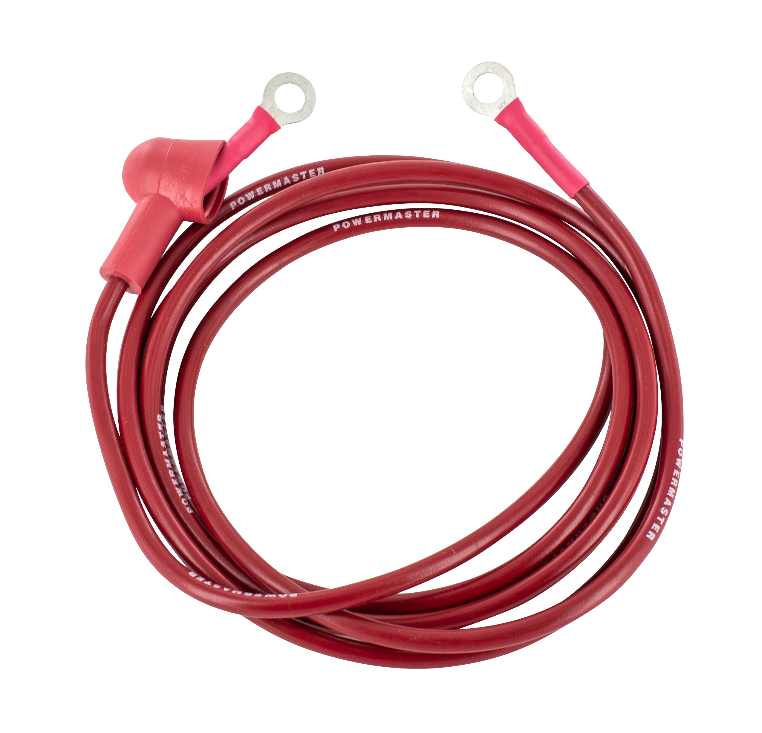 Powermaster 1-588 Alternator Charge Wire 8-Gauge 8 Foot with 5/16 Eyelets
