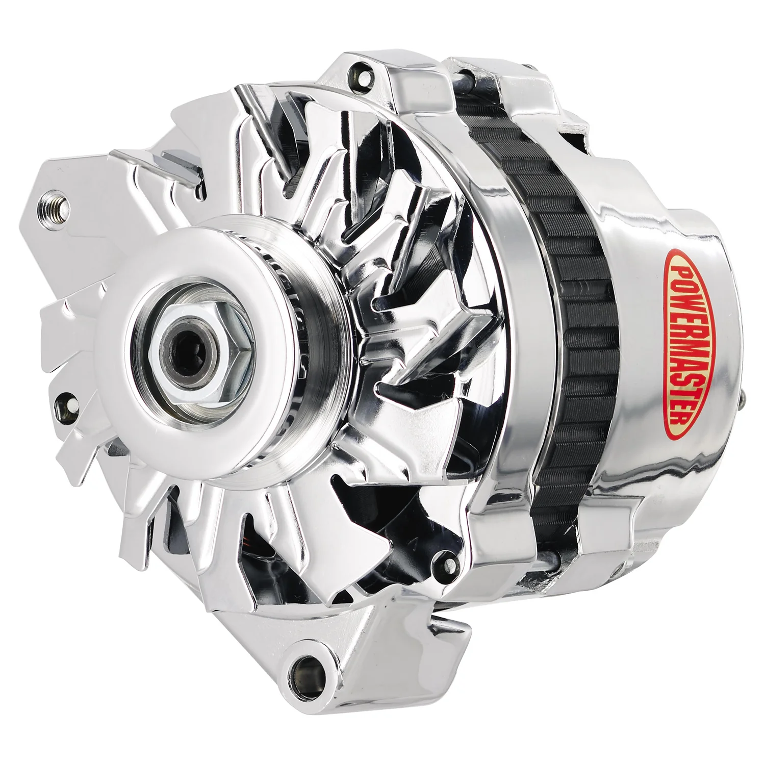 Powermaster 174611 GM CS130 Style Alternator 105 Amp Chrome