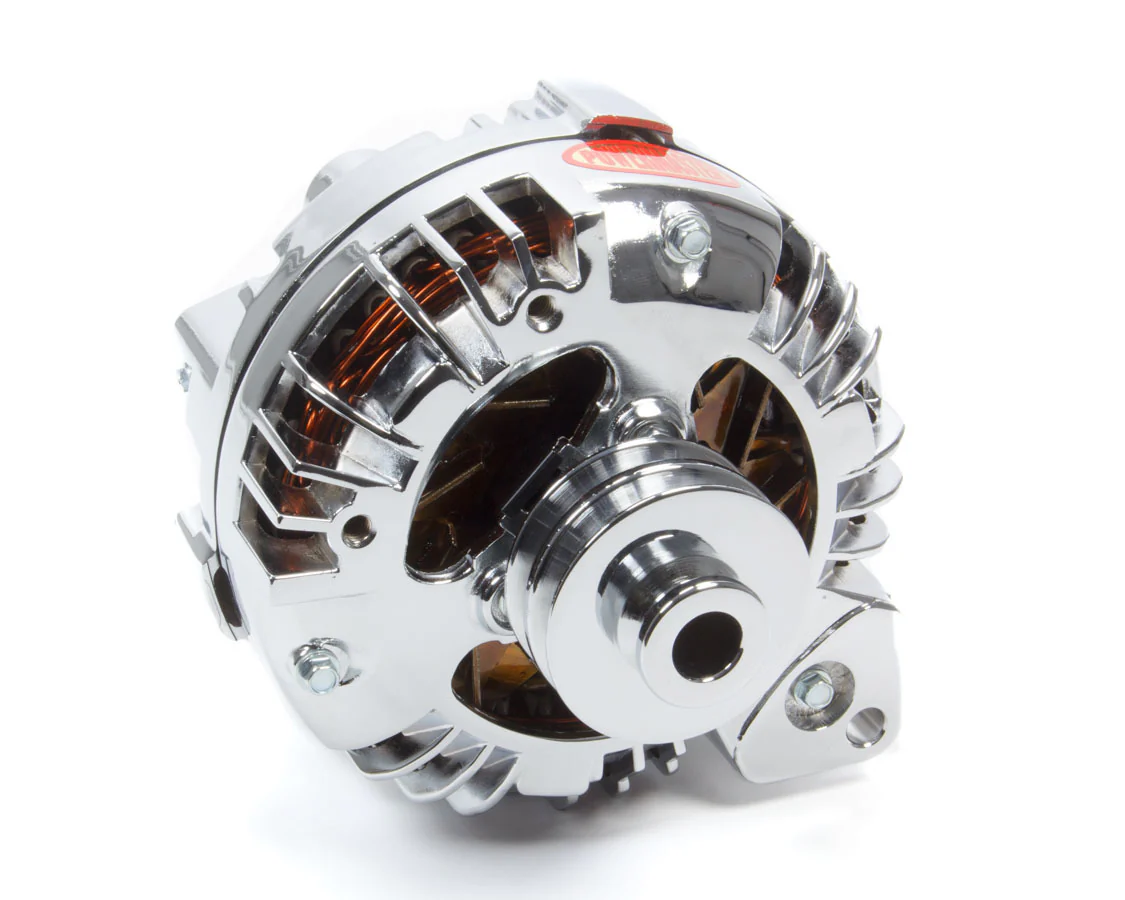 Powermaster 175091 Chrome Mopar 95amp Alter Double Groove Pulley